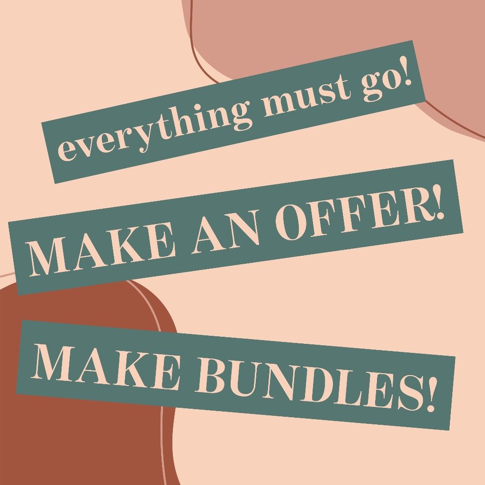 ACCEPTING ALL REASONABLE OFFERS!